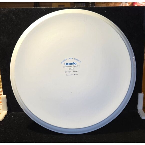 Platter featuring Renoirs 'Luncheon of the Boating Party' by Limoges Rehausse Ma - Picture 2 of 3